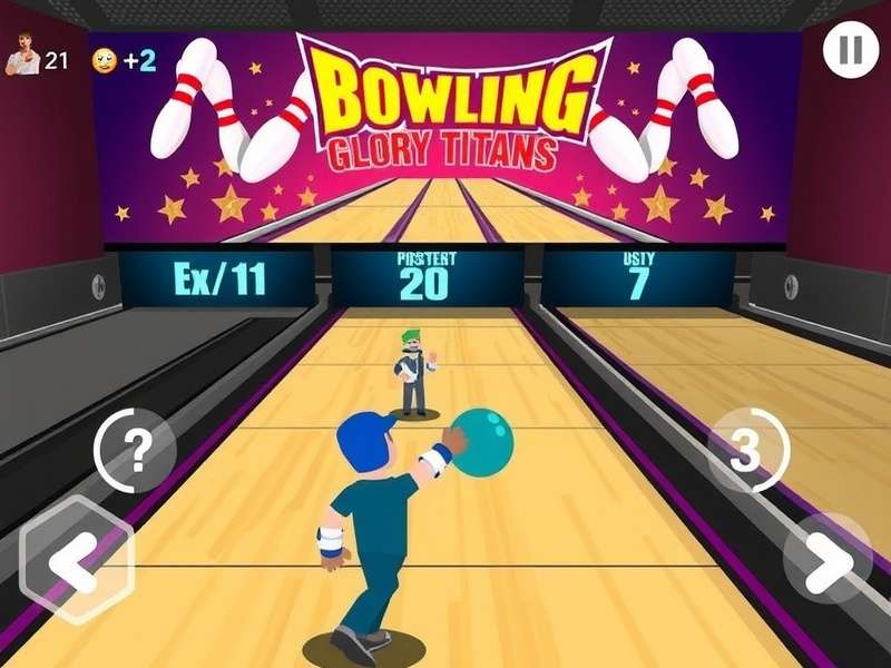 Bowling Glory Titans Gameplay Screenshot
